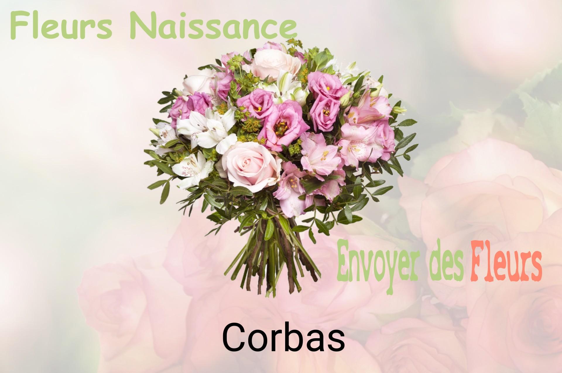 Bouquet de fleurs de naissance livré à Corbas
